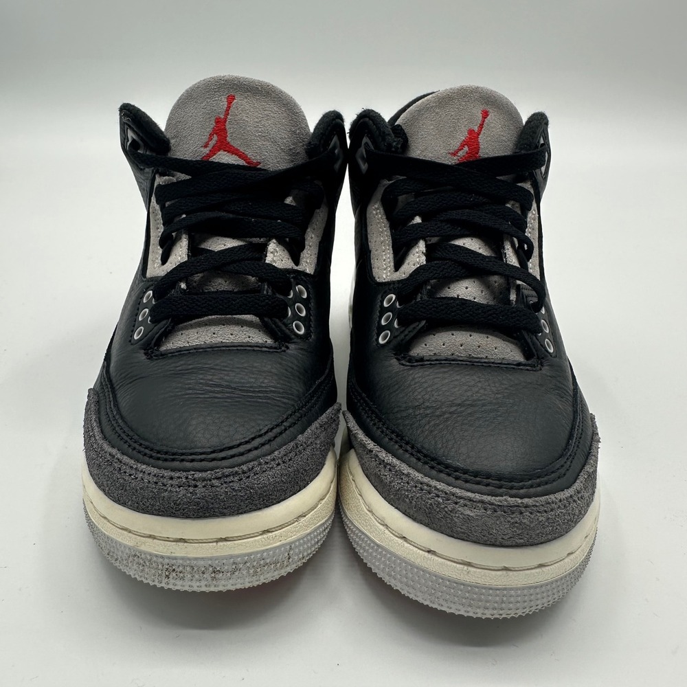 Jordan 3 Retro Mid Fear Pack 2023 Black Night Stadium IB8968-004 Youth Boys 4Y - Picture 2 of 10